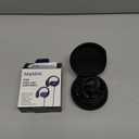 Joyico Wired Open Ear Headphones with Microphone, Volume Control, Wrap Around Ear Hook & Case, Over Ear Earbuds for Sport Running, On Ear Out of Ear Earphones Comfortable for Sensitive & Small Ears (Black)