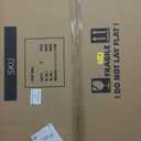 24x36 Poster Frame Set of 2, Rustic Black Wood Style - Display 24 x 36 Poster without Mat or 20x30 Picture with Mat, Wall Mounting Horizontal and Vertical