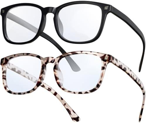 livho High Tech Blue Light Glasses - Advanced 99% Blue Light Blocking Computer Glasses - Anti Eyestrain & UV Glare Protection