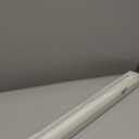 AOSKY Blackout Roller Shades Cordless Blinds for Windows, Free-Stop Shades with Valance, Thermal Insulated Fabric, UV Protection, Natural Woven Blinds for Home and Office (29" W x 72" H, Ivory)