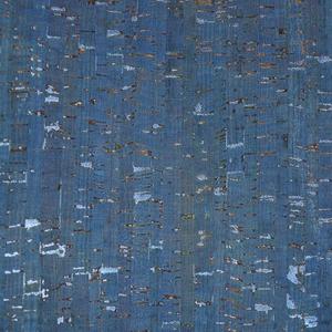 Belagio Enterprises BPC3-98-04, Blue/Gold 18x15 (3 pieces 18x15 inches Cork Fabric)