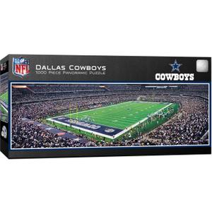 MasterPieces NFL Dallas Cowboys Stadium Panoramic Jigsaw Puzzle, 1000 Pieces