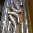 3 Inch 76mm Stainless Steel T304 Mandrel Exhaust Flex Pipe Kit