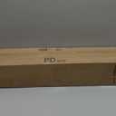 LazBlinds Cordless Blackout Bamboo Roman Shades, Room Darkening Blinds for Interior Windows, Thermal Insulated Roll Up Bamboo Blinds for Home & Patio, 23" W x 64" H, Penang Teak