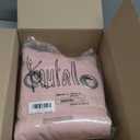 KOUFALL Blush Pink Curtains for Bedroom,Blackout Dusty Pink Pretty Curtains for Colleage Dorm Room Essentials Girls, 52"W x 84"L (Pack of 2)