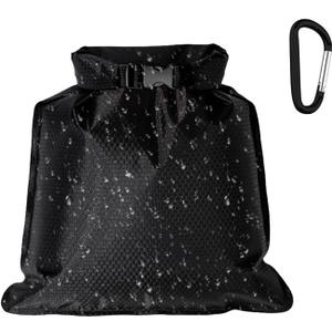 Waterproof Wet Dry Bag for Swimsuit, Black Wet Bags for Swimsuits Reusable Dry Bag for Beach Wet Clothes, Leakproof Wet Bag Swim Bag for Travel, Kayaking, Pool, Yoga, Baby Diapers