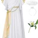 Kid Angel Costume with Wings,Halo and Artifactual Lily Flower, 150