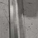 12 Ft V-Track Galvanized Inverted V Track for 1'' OD V-Groove Sliding Gate Rollers Driveway Gate with Hammer Drive in Anchors, Heavy Duty Sliding Driveway Gate Track