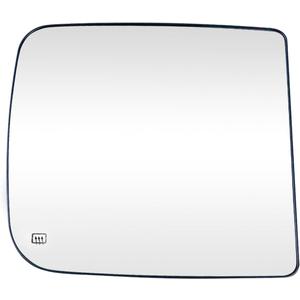 Heated Repl. Glass Left Driver Side Compatible with Dodge Ram 1500 2500 3500 2009 2010 2011 2012 2013 2014 2015 2016 2018 2019 2020 tow mirror big lens