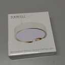 TOOWELL Motion Sensor Light Indoor Battery Operated,80 LED Wireless Ceiling Light Battery Powered Lights for Closet Shower Pantry Stair Hallway Shed Garage Basement Bathroom Wall,400LM,Soft White