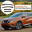 Window Rain Guards Compatible with 2015-2024 Nissan Murano