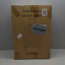 Krute Zipperless Luggage 24 Inch Aluminum Frame Suitcase with Spinner Wheels PC+ABS Hardide Checked Luggage TSA Approved (Green)