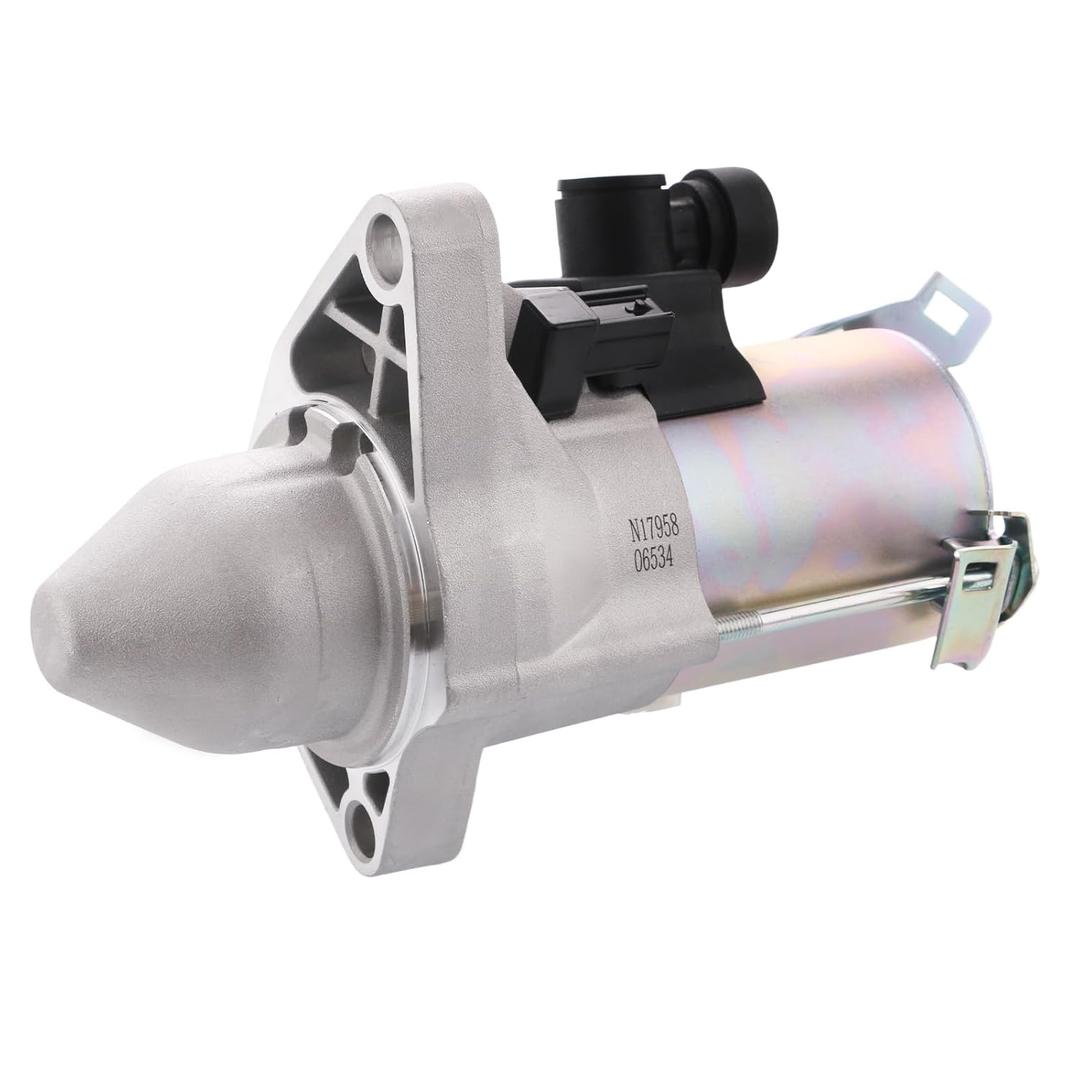 New Starter Motor Compatible with 2006 2007 2008 2009 2010 2011 Honda Civic 1.8L L4 Reolace 17958N, 31200-RNA-A51 31200-RNA-A50 31200-R40-A01 SMU0435 RNA50 336-2068 SM710-01