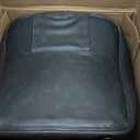 YFO Home Office Desk Chair Office Rubber Casters Ergonomic Computer Chair with Lumbar Support Adjustable Height Rolling Swivel Executive Task Armrests Chair Black PU (Mid Back)