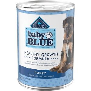 Blue Buffalo Baby Blue Natural Chicken and Vegetable Recipe Wet Puppy Food, 12.5 oz. Piece 12, Best By 2027/May/06