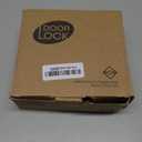 Leydebong 1 Pack Interior Passage Door Handle, Gold Door Knob Interior, Keyless Hallway Closet Door Levers, Heavy Duty Suqare Door Handle Set for Left or Right Handed Doors (Satin Brass)