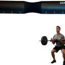Barbell Pad Squat Pad Designed Specifically for Zercher Squats - Great for Zercher Squats, Front Squats and Hip Thrusts Extra Long LengthFit Standard and Olympic Bars Perfectly