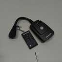 DEWENWILS Outdoor Timer Outlet Waterproof, Outdoor Timer for Lights, 100 ft Remote Control with 2 Grounded Electrical Outlets for Outdoor String Lights, 15A 1/2HP UL Listed