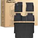 Cartist Floor Mats & Cargo Liner Custom Fit for Nissan Rogue 2021-2025 2026 (NOT for Rogue Sport) Accessories All Weather Cargo Liners Carpet Protection TPE Odorless
