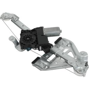 FINDAUTO 748-275 Power Window Regulator fit for 2005-2011 for Cadillac STS | Rear Right Power Window Regulator With 6 pins Motor Assembly,748-275