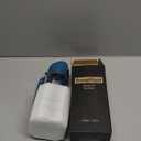 TrendPlain 16oz/470ml Glass Olive Oil Sprayer for Cooking - 2 in 1 Olive Oil Dispenser for Kitchen Gadgets, Air Fryer, Salad, and BBQ - Navy