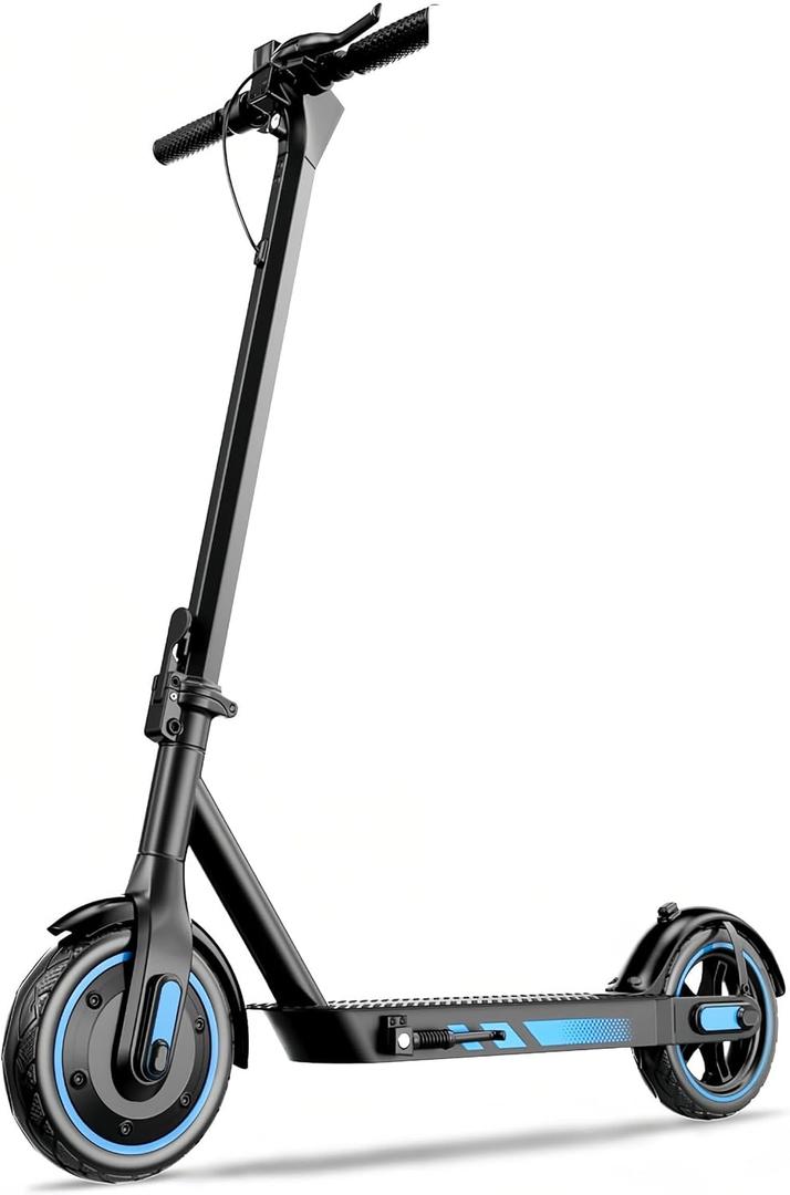 Electric Scooter Adults, 500W Motor E-Scooter, 25 MPH Top Speed and 22 Miles Range, Foldable Escooter with Dual Braking and App Control