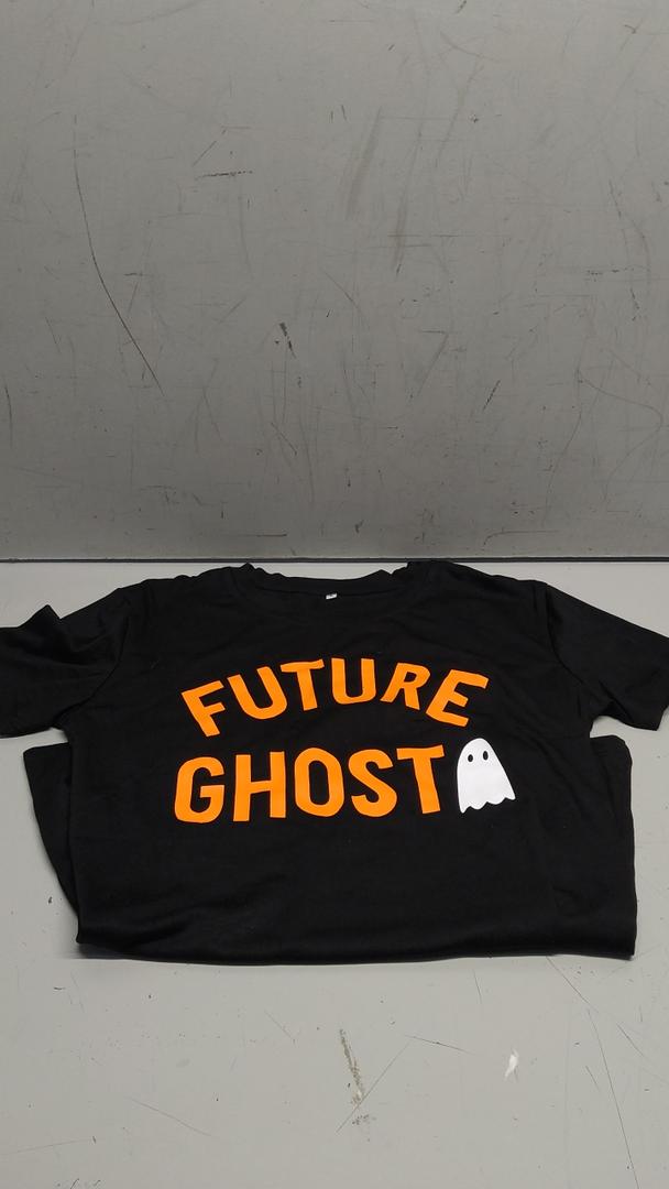 Future Ghost Funny Halloween T-Shirt, S