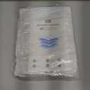 GREEN LIFESTYLE Washable Underpads - Large Bed Pads for use as Incontinence Bed Pads, Reusable Pet Pads, Great for Dogs, Cats, Bunny, Seniors Bed Pad (Pack of 4 - 34x36) (Blue/White)