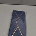 100 Pack #10 Business Envelopes with Gold Border, Self Seal Standard Envelopes with Gold Stickers for Office, Checks, Letter Mailing, Invoices, 4 1/ 8 x 9 1/ 2 Inches (Navy Blue)