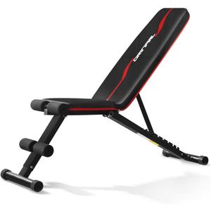 Weight Bench Press, Adjustable Workout Bench for Home Gym, Incline Decline Strength Training (Black)