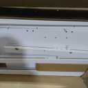 YITAHOME Farmhouse TV Stand for 65/55 Inch TV with Power Outlets & 6 Drawers, Entertainment Center with Sliding Barn Door and Adjustable Shelf, TV Media Console Storage Cabinet for Living Room, White