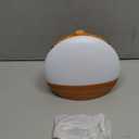 Wood Grain White Noise Sound Machine Sunrise Alarm Clock with 25 Soothing Sounds, 17 Dimmable Night Lights, Bluetooth Speaker Wake Up Light alarm clocks for bedrooms, Heavy Sleepers, Baby, Kids