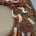 Harvest Dride Floral Wreath, 7.9cm x 49.cm