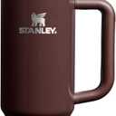 STANLEY Quencher H2.0 Tumbler with Handle and Straw 30 oz | Flowstate 3-Position Lid | Cup Holder Compatible for Travel | Insulated Stainless Steel Cup | BPA-Free | Mahogany Gloss