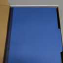 10 Dark Blue Classification Folders - 1 Divider - 2 Inch Tyvek Expansions - Durable 2 Prongs Designed to Organize Standard Medical Files, Office Reports - Letter Size, Dark Blue, 10 Pack
