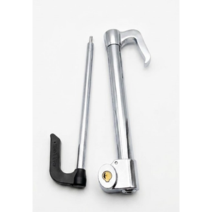 Automobile Universal Car Steering Wheel Lock - Silver Black