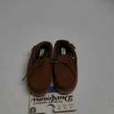 Dearfoams Men's Indoor Outdoor Breathable Pierce Moccasin Slipper, Chestnut, 6-7 size