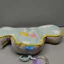 Taf Toys Baby Tummy Time Support Toy | Perfect for 2-6 Months Old Babies, Enables Easier Development & Easier Parenting, Natural Developmental, Comfortable, Ergonomic Design, Detachable Toys