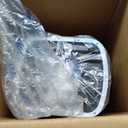 Windowless Air Conditioner with 5 Ice Packs, 3 Modes & 3 Speeds Swamp Cooler Air Conditioner, 12H Timer, 4L Tank for 24H Cooling, Remote, Dual Tank Portable Air Conditioners No Windows Needed