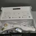 LUXE Bidet NEO 185 Plus - Dual Nozzle, Non-Electric Bidet Attachment for Toilet Seat, Patented Slide-In Install, 360 Self-Clean, EZ-Lift to Clean, Feminine & Rear Wash (Gold)