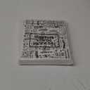 Outus 600 Pcs 8 x 10 inch Deli Wax Paper Sheets Grease Resistant Tray Basket Liners Newsprint Paper Water and Grease Proof Sandwich Wrapping Square Hot Dog Wrappers for Food Baking (White)