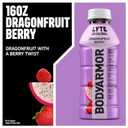 BODYARMOR Lyte Sports Drink Low-Calorie Sports Beverage, Dragonfruit Berry, Coconut Water Hydration, Natural Flavors with Vitamins, Potassium-Packed Electrolytes, Perfect for Athletes, 16 fl oz Bottle (Pack of 12) (EXP 08/13/26)