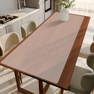 Extra Large Silicone Mat for Kitchen Counter, Heat Resistant Mats for Countertop, Bar mat, Skin-Friendly Surface Countertop Protector, Pet Feeding Pad, Freely Cuttable (Translucent, 20"x80"x1.6 mm)