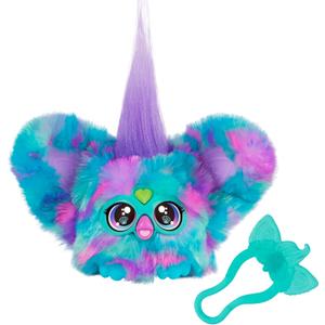 Furby Furblets Mer-May Mini Friend, 45+ Sounds, Ocean Music, Speaks Only Furbish, Electronic Plush Toys for Girls & Boys, Interactive Pets, Multicolor, 6+
