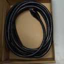 Amazon Basics RJ45 Cat 6 Ethernet Patch Cable, 10Gbps High-Speed, 250MHz, Snagless, Gold-Plated Connectors, 10 Foot, Black