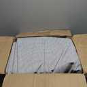 85" x 85" Large Primary Tufting Cloth with White Grid for Tufting Gun, Gray Primary Rug Backing Fabric, Monks Cloth for Rug Tufting Kit  Includes Yarn Threader, Glue Scrapers & Brush