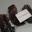 8 Packs Goddess Box Braids Crochet Hair 12inch Pre-Looped Bohemian Braiding Hair with Curly Ends Synthetic CrochetHair for Women (1B530350, 12 Inch (Pack of 8))