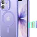 ESR for iPhone 17 Case, Camera Control, Compatible with MagSafe, Shockproof Military-Grade Protection, Magnetic Phone Case for iPhone 17, Classic Hybrid Case, Frosted Purple