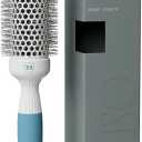 Professional Round Brush for Blow Drying - Small Ceramic Ionic Thermal Barrel Brush for Sleek, Precise Heat Styling and Salon Blowout - Lightweight Round Hair Brush (Barrel 1.3 inch, Bristle 2 Inch)