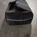 Dog Car Seat for Small/Medium Dogs, Memory Foam Dog Booster Seat, Travel Safety with Washable Removable Cover, Storage Pockets for Dogs up to 35 lbs(Black)